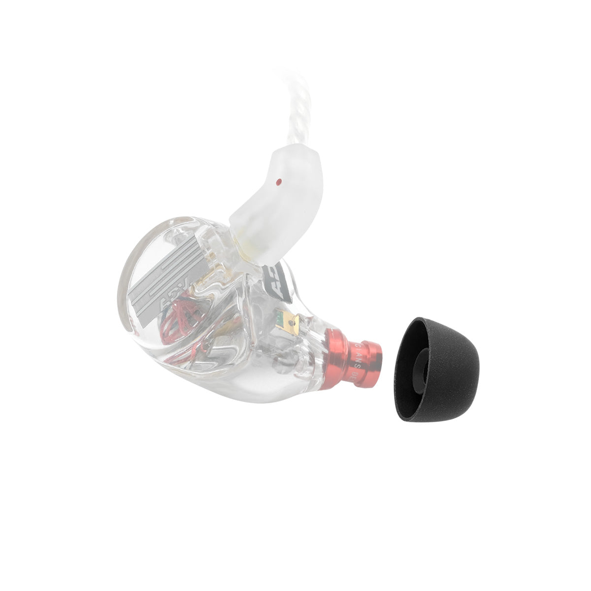 ADV. Eartune Fidelity U Elliptical Audiophile IEM Tips Earphones Oval #tip-size_medium