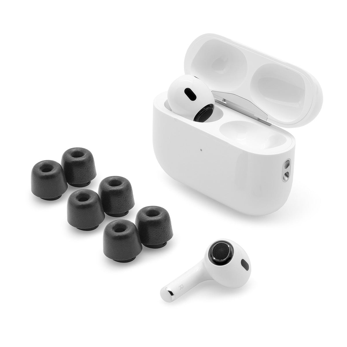 ADV. Eartune Fidelity UF-AG Giant Memory-foam Ear Tips for AirPods Pro #color_black