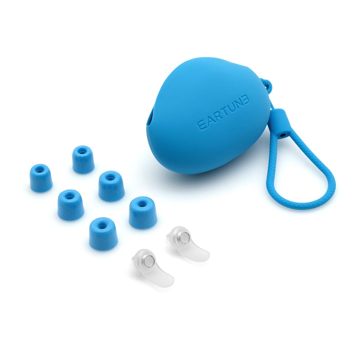 ADV. Eartune Live Foam Musician Concert Ear Plugs Filter High Fidelity Memory Foam #color_blue