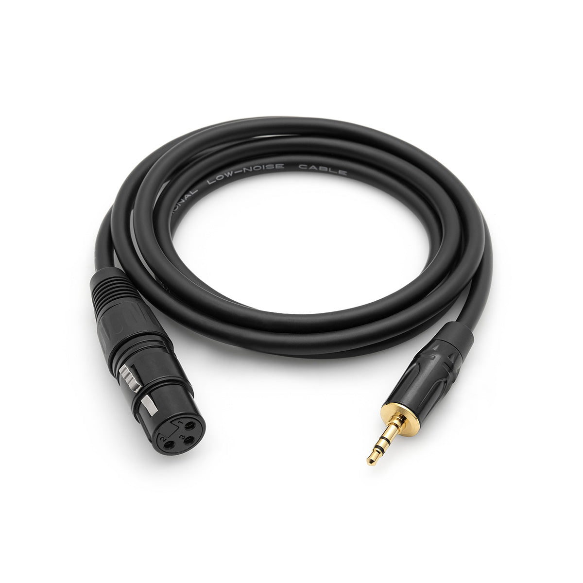 ADV. XLR 3-Pin Female to 3.5mm Male Audio Adapter