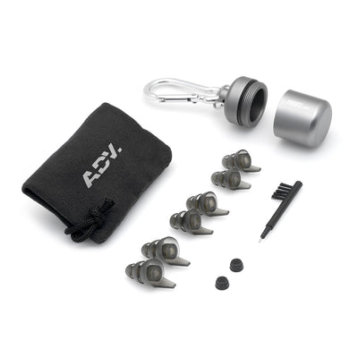 ADV. Eartune Live Universal Ear Plugs for Musicians and Concert Hearing Protection #color_black