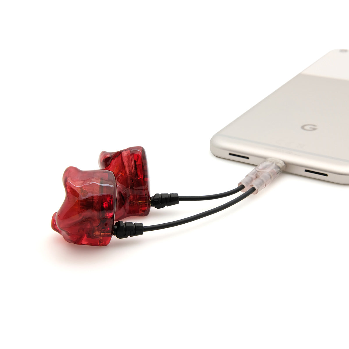 ADV. M5-TWS Custom True Wireless Earbuds TWS Custom-fit #color_red-pearl