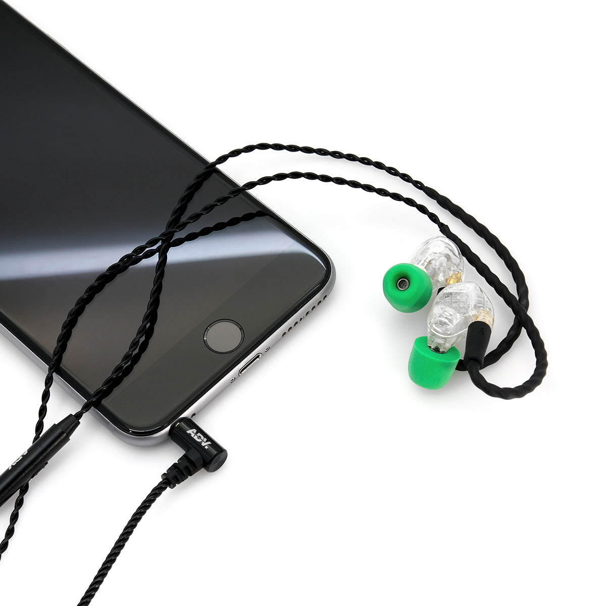 ADV. Model 3 Mobile In-ear Monitor for Musicians and Professionals In-line Microphone and Remote MMCX #edition_mobile